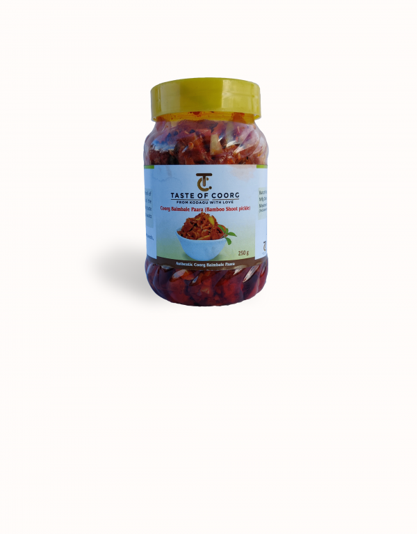 Coorg Bamboo Shoot Pickle (Baimbale Paara / Kanale)