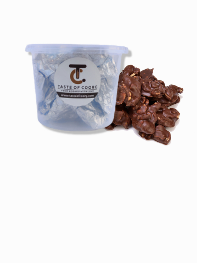 Assorted Homemade Cashew Rock Chocolates